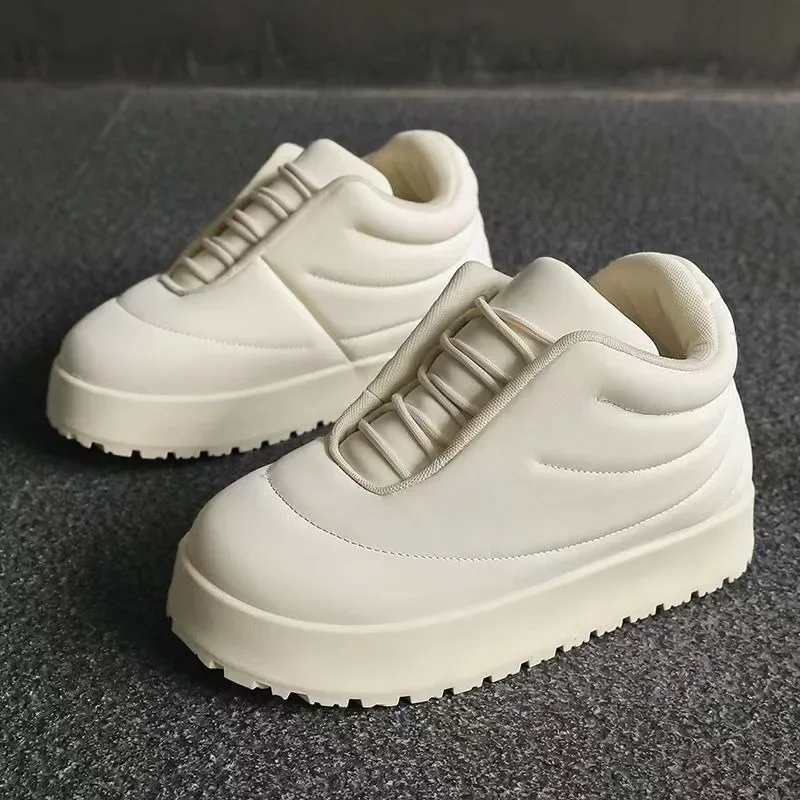 

Shoes for Men in Spring and Autumn, New Niche Casual Bread Shoes, Retro Simple and Versatile, Handsome Thick Soled Flat Shoes