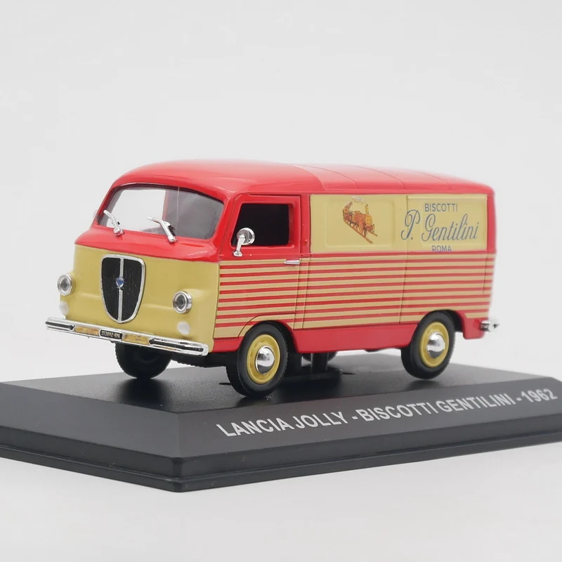 

Diecast Ixo 1:43 Scale LANCIA JOLLY 1962 Lancia Van Advertising Car Model Toy Car Alloy Car Model Collectible Toy Gift Souvenir