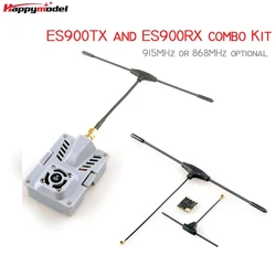 HappyModel ES900TX ES900RX 915Mhz 868MHz ExpressLRS ELRS RF Module Receiver Set for RC FPV Long Range Racing Drones DIY Parts