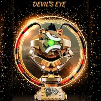 Marvel Doctor Strange Eye of Agamotto Infinity Time Stones Heroes Avengers Bricks Model Building Blocks Bricks Toys Gifts