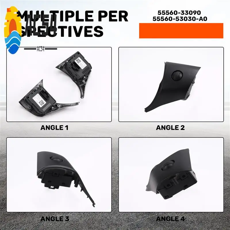 

AC54-1800110-04-F 1800111-04-F Car Steering Wheel Control Switch Steering Wheel Buttons For Tesla Highland Model 3