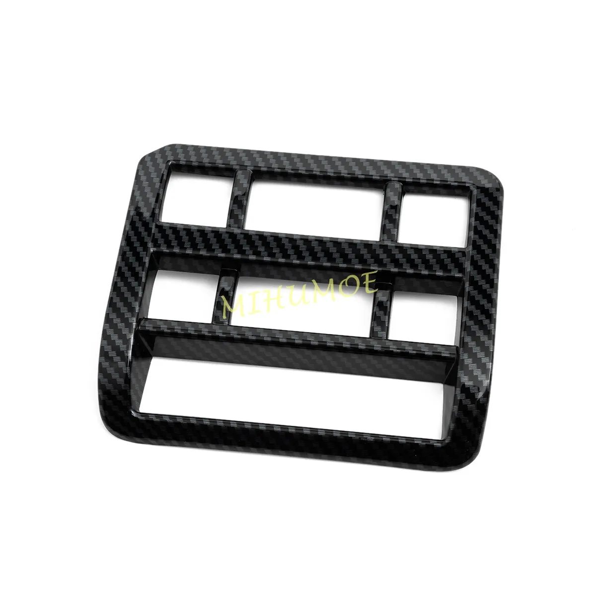 For 2024 2025 Toyota Tacoma 4Runner Carbon Fiber Car Center Console Dashboard Switch Cover Trims LHD
