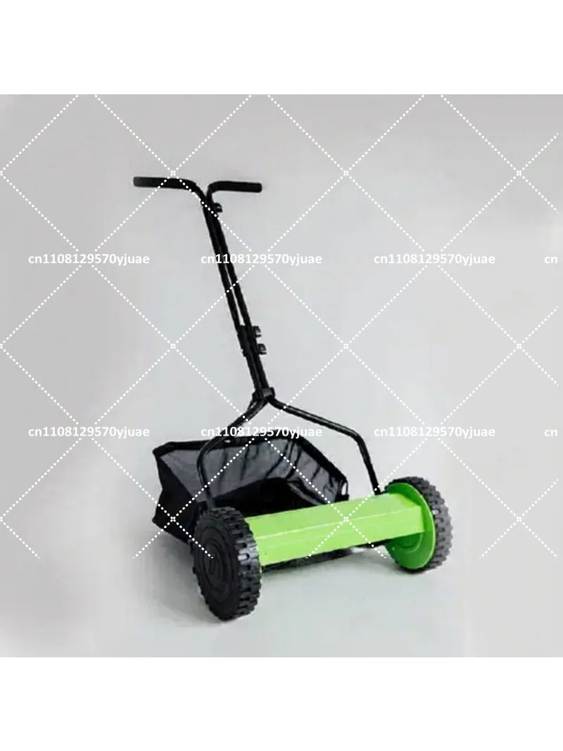 12T Hand Push Lawn Mower for Small Gardens – Compact Household Mower for Villa & Lawn Care