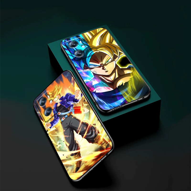 Anime DB-D-Dragons B-Balls Cool For OPPO Find X6 X5 X3 A54S A5 A94 A16 A53S A57 A74 A72 A98 A78 A96 A9 5G Black Soft Phone Case