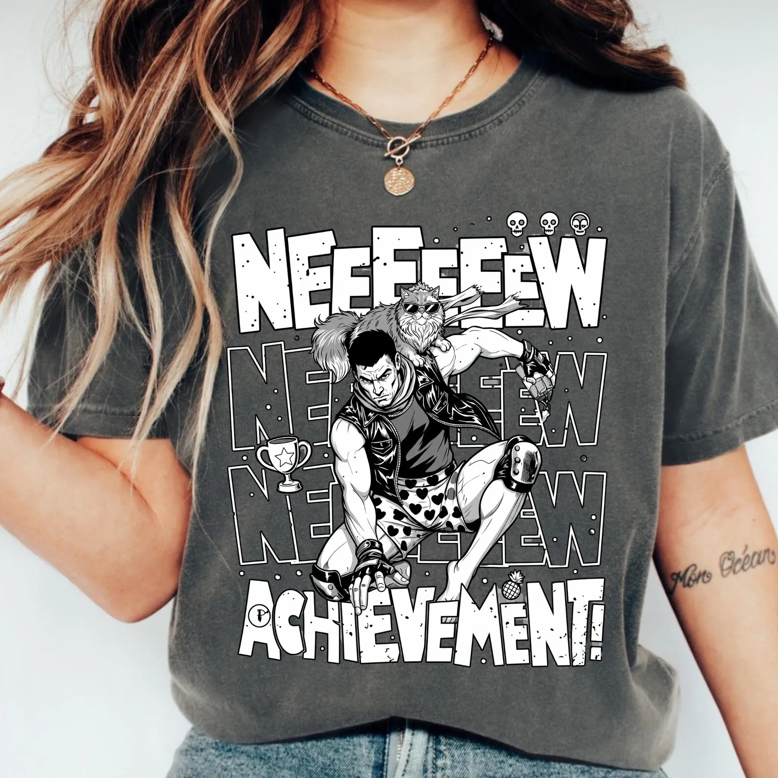Dungeon Crawler Carl Donut and Carl Tee Tee T-shirt, New Achievement T-Shirt