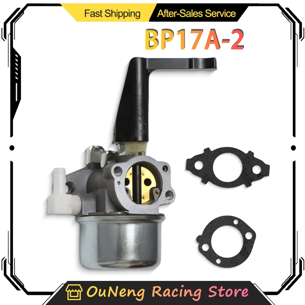 

Carburetor Tiller Engine Spare Carb with Gasket Set For Briggs & Stratton 696065 697422 110402 110412 215369 BP17A
