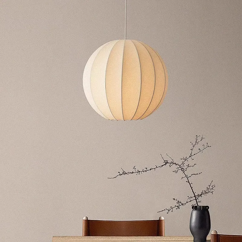 Chinese Restaurant Chandelier Retro Cream Style Decorative Pendant Light Homestay Bedroom Living Room Corridor LED Hanging Lamps