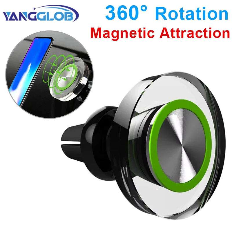

Магнитный держатель телефона для автомобиля, сильный магнит, крепление для сотового смартфона, вентиляционное отверстие, совместимое с iPhone 151413 Pro Max Mini, iPhone 12