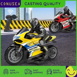 1: 10 2.4G High Speed Remote Control RC Stunt Motorbike drift Car 30mins Drive Racing Motorbike RC Motorcycle Toy model
