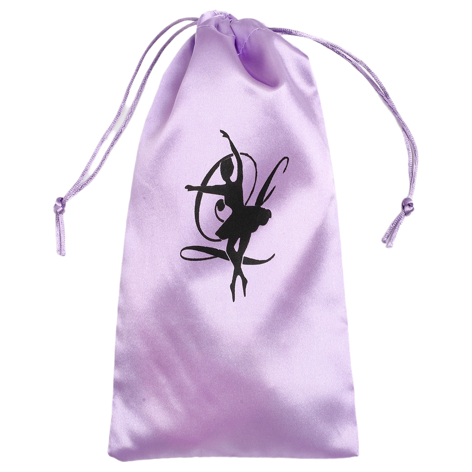 Ballet Shoes Storage Bag for Women Girls Solid Color Printed Drawstring Ballerina Pointe Shoes Bags Dancing Practice Accessorie