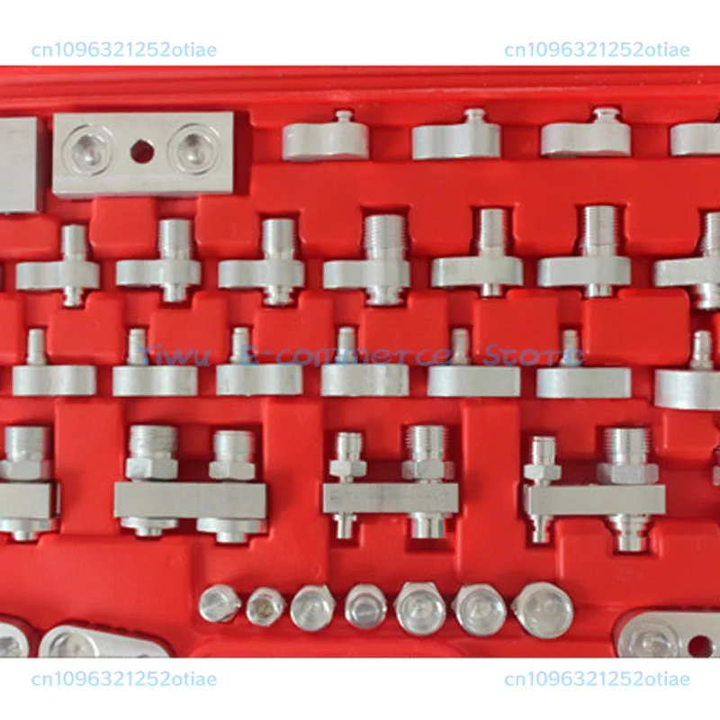 56pcs car leak detection vehicle excavator auto repair tool air conditioner leak detector air conditioner compressor BB