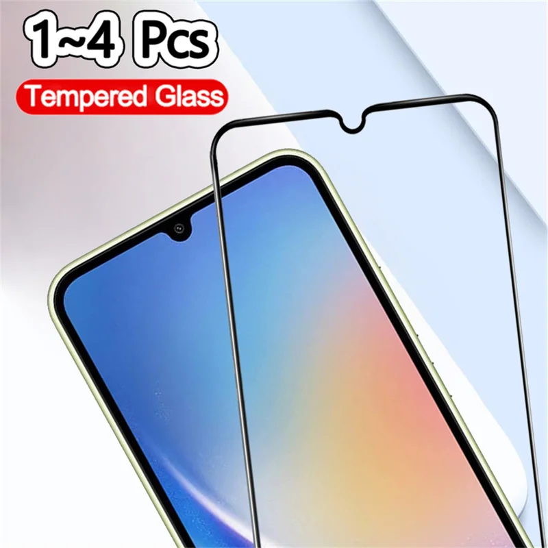 

1~4 Pcs Glass, Protective Glass for Samsung A34 A33 A32 5G Screen Protector A32 4G Tempered Glass Film Samsung Galaxy A34