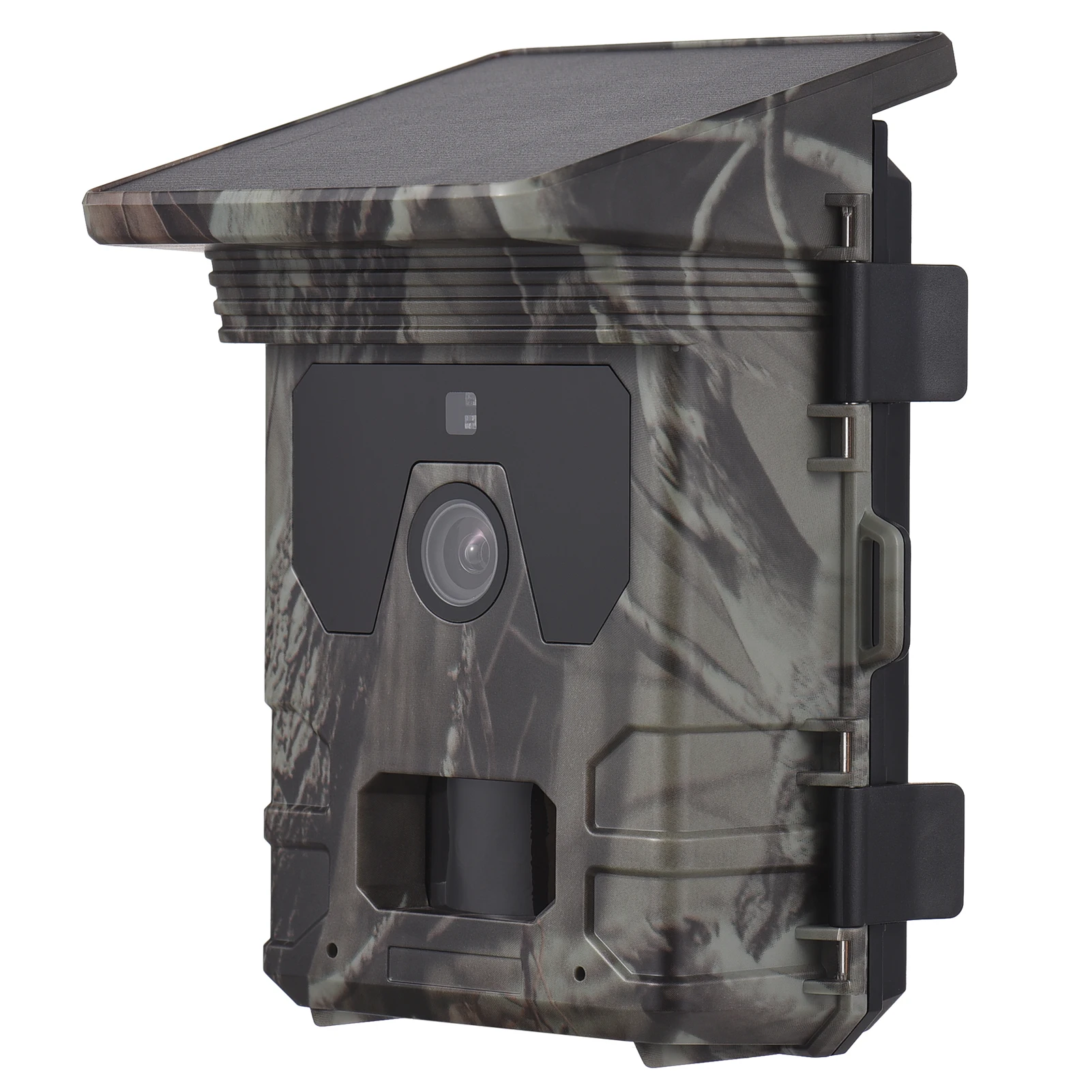

Solar Powered Night Vision Trail Camera 50MP 4K 0.3s Trigger Time Hunting Cam with 32GB Card