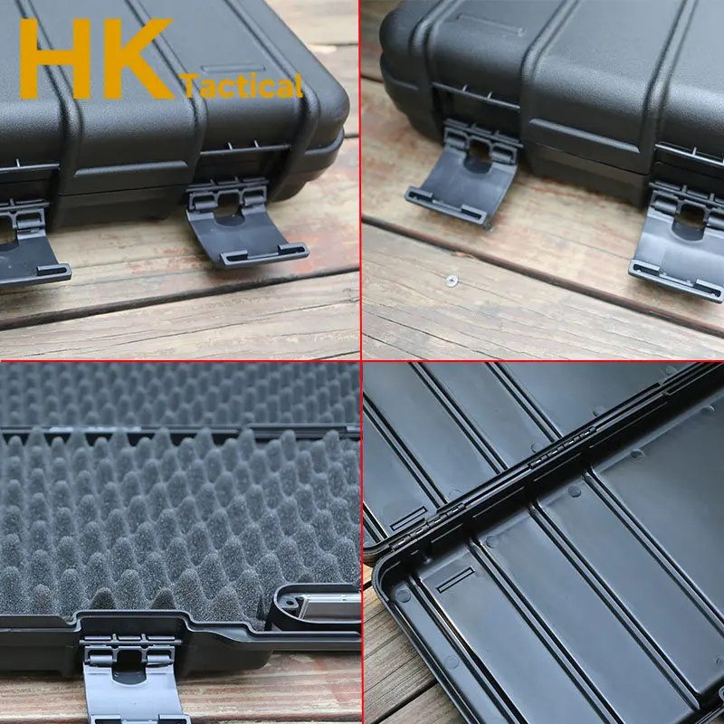 Outdoor Weapon Special Toolbox Wear-resistant Hard Case with Sponge Inside Waterproof Moisture-proof Equipment Plastic Long Box