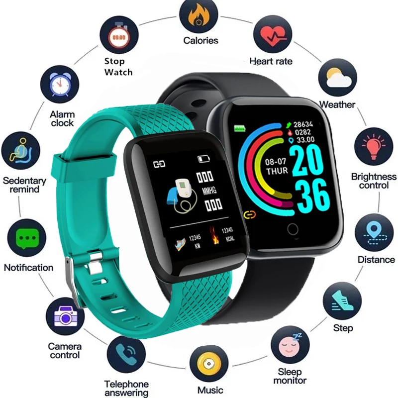 

2023 Smart Watch Men Women Full Touch Screen Sport Fitness Watch Man Waterproof Bluetooth For Android IOS Smartwatch Men