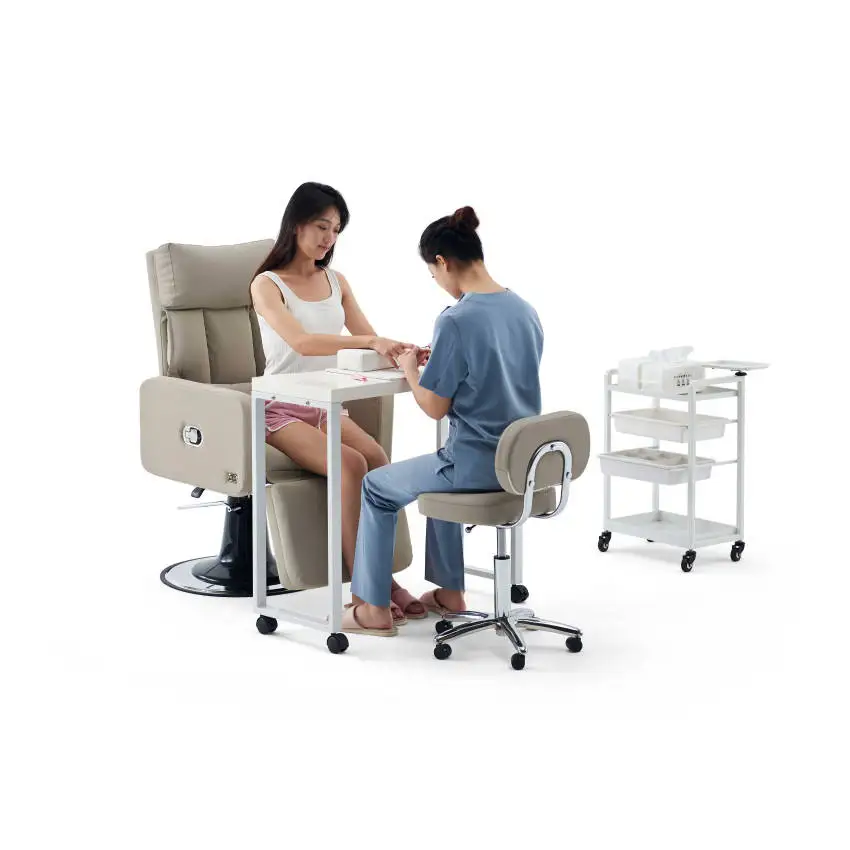 Modern Luxury Beauty Nail Salon Furniture Pipeless Whirlpool Foot Spa Massage Manicure Pedicure Chair