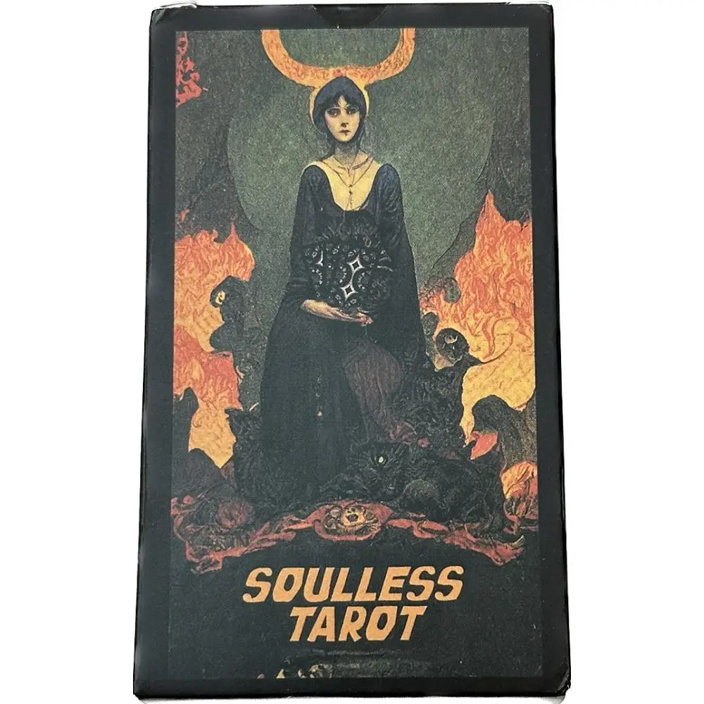 78 Pcs Soulless Tarot Dark Intuition Cards 12*7cm
