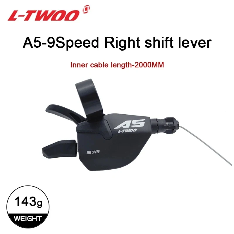 LTWOO 9 Speed A5 Trigger Shifter Rear Derailleur Groupset 9V Sunshine 11-36/40/42/46/50T Cassette X9 CN-HG53 Chain with for SRAM