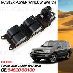 84820-60130 Master Power Window Switch Control Button For Toyota Land Cruiser 1997-2008 8482042060 8482060110 8482006011 14 Pins