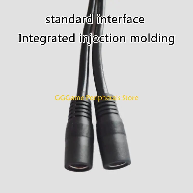 U55B XT60 إلى كابل أنثى مزدوج DC8mm 7.9x0.9mm لنقل الطاقة بكفاءة في تطبيقات الطاقة الشمسية