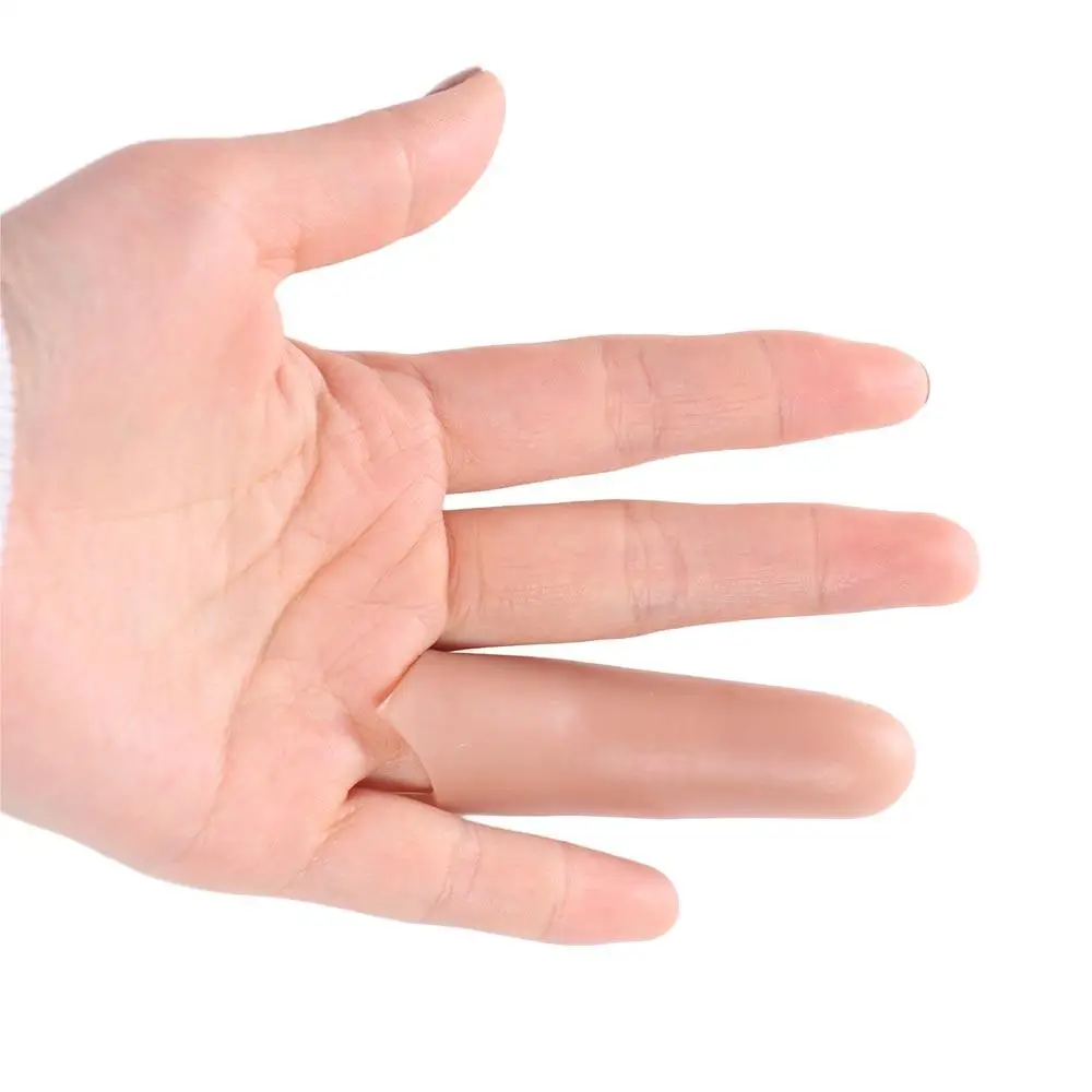 Appearing And Vanishing Sixth Middle Finger Mentalism Gimmick Props Magic Fake Finger Performing Magic Tricks Finger Magic Props