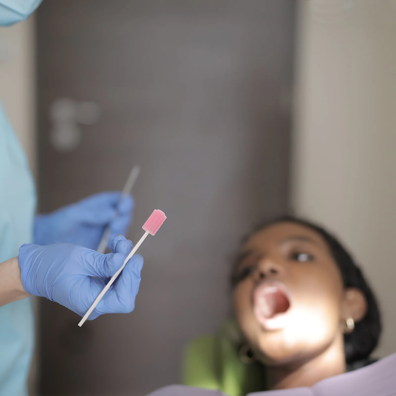 Bâtonnets en Éponge de Poulet pour Soins Buccaux, Livres à Dents, 100 Pièces