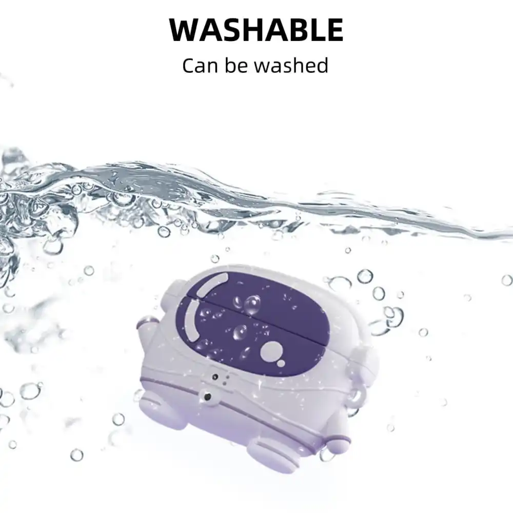 Cute Cartoon Astronaut Soft Silicone Earphone Protective Case for Bose Ultra Open Earbuds Headphone Anti-fall Protect Cover