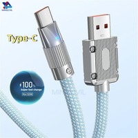 MINGCVIL Type C Cable 120W Super Charging 6A For Samsung S24 S23 USB-C For Redmi phone For Xiaomi Quick Fast Charger