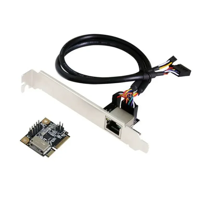 Mini-PCI-E zu Gigabit NIC Desktop 1000M kabelgebundener PCIe NIC-Treiber, kostenloser Plug-and-Play
