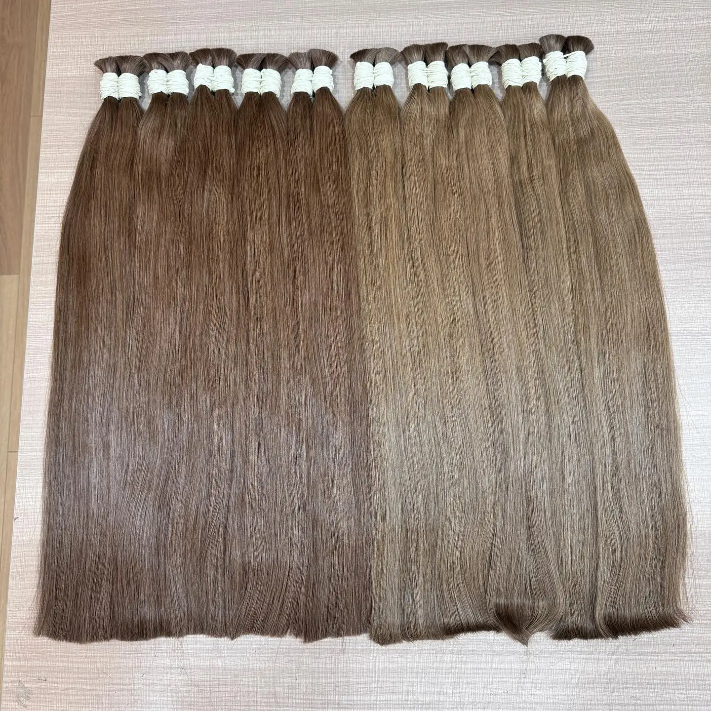 

Shinehair 100% Straight Real Human Hair Bulks Raw Virgin Bundles Extensions No Weft Vietnamese 613 Blonde Hair Grey 99j 30 inch