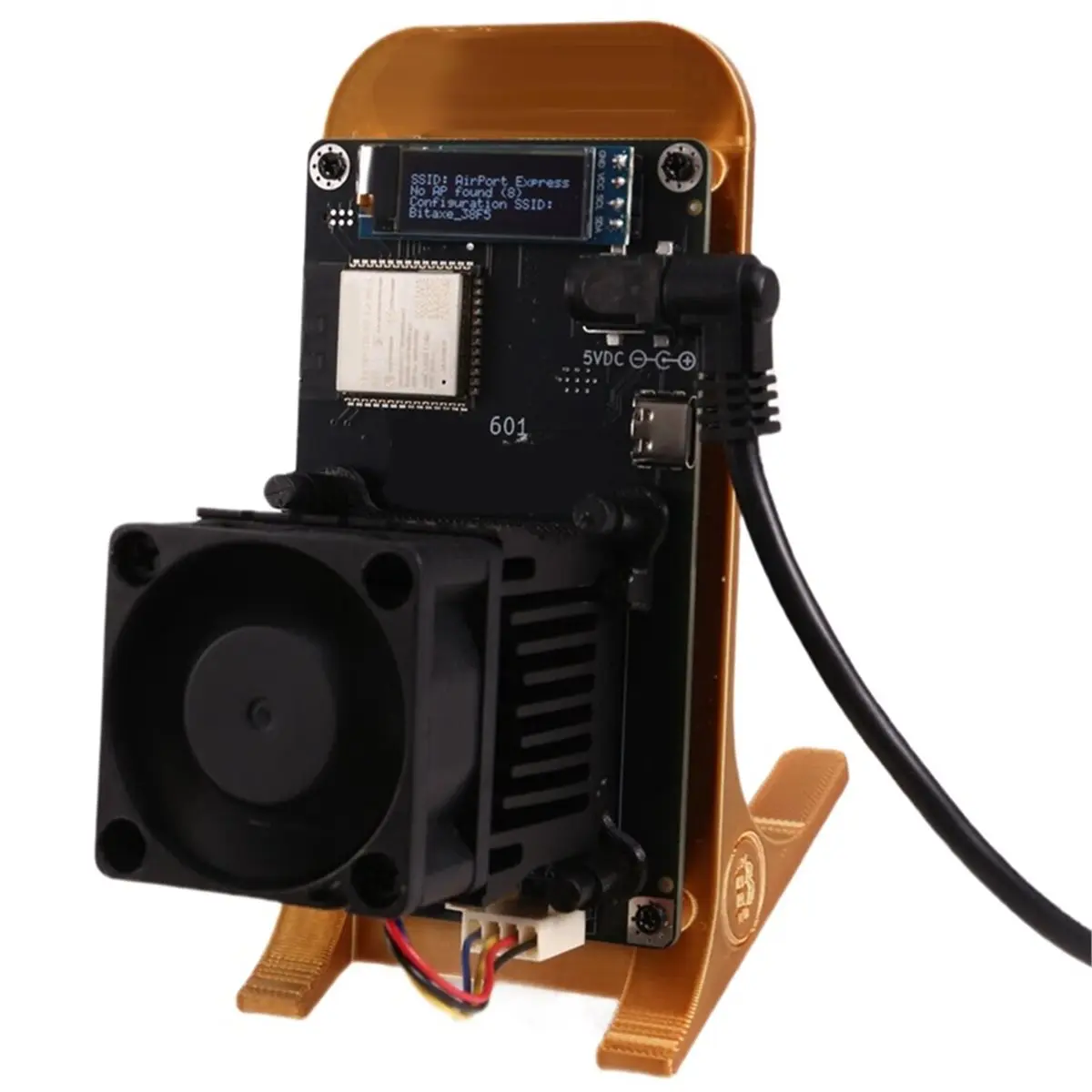 A46U For 601 BTC Solo Miner 1.2TH/S 18-22W BM1370 Asic Chip Bitcoin Crypto Miner From S21 Pro US Plug