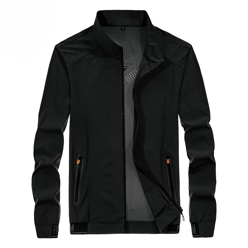 

Летняя рыболовная куртка для мужчин, защита от УФ-излучения, быстросохнущая, тонкая, солнцезащитная ветровка UPF50+, для велоспорта и пляжа, ультралегкая одежда