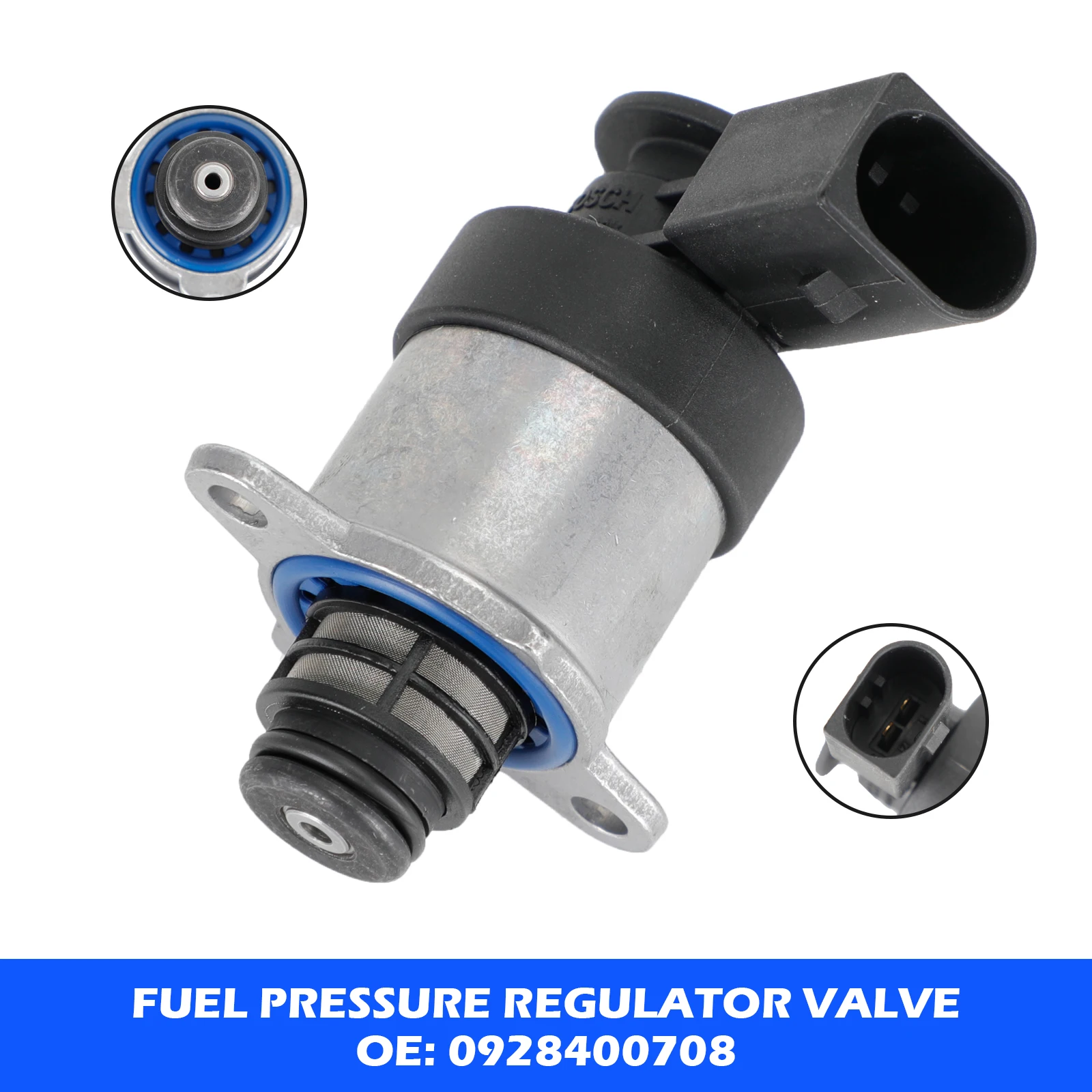 Areyourshop Fuel Pressure Regulator Valve 0928400748 For AUDI A4 A5 A6 Q5 Q7 VW Touareg Car Accessories Parts