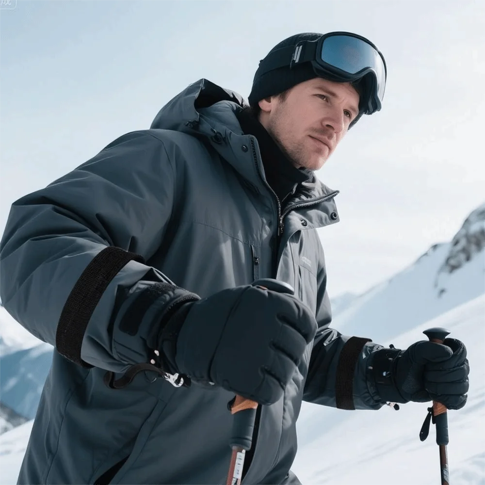 

4Pcs Adjustable Design Elastic Wrist Straps Metal Button Elastic Construction Glove Safety Straps Nylon Material