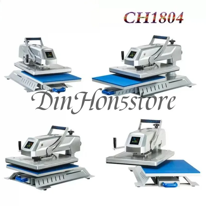 suitable for Equipment High pressure heat press machine CH1804 40 * 50cm manual shaking head T-shirt press machine