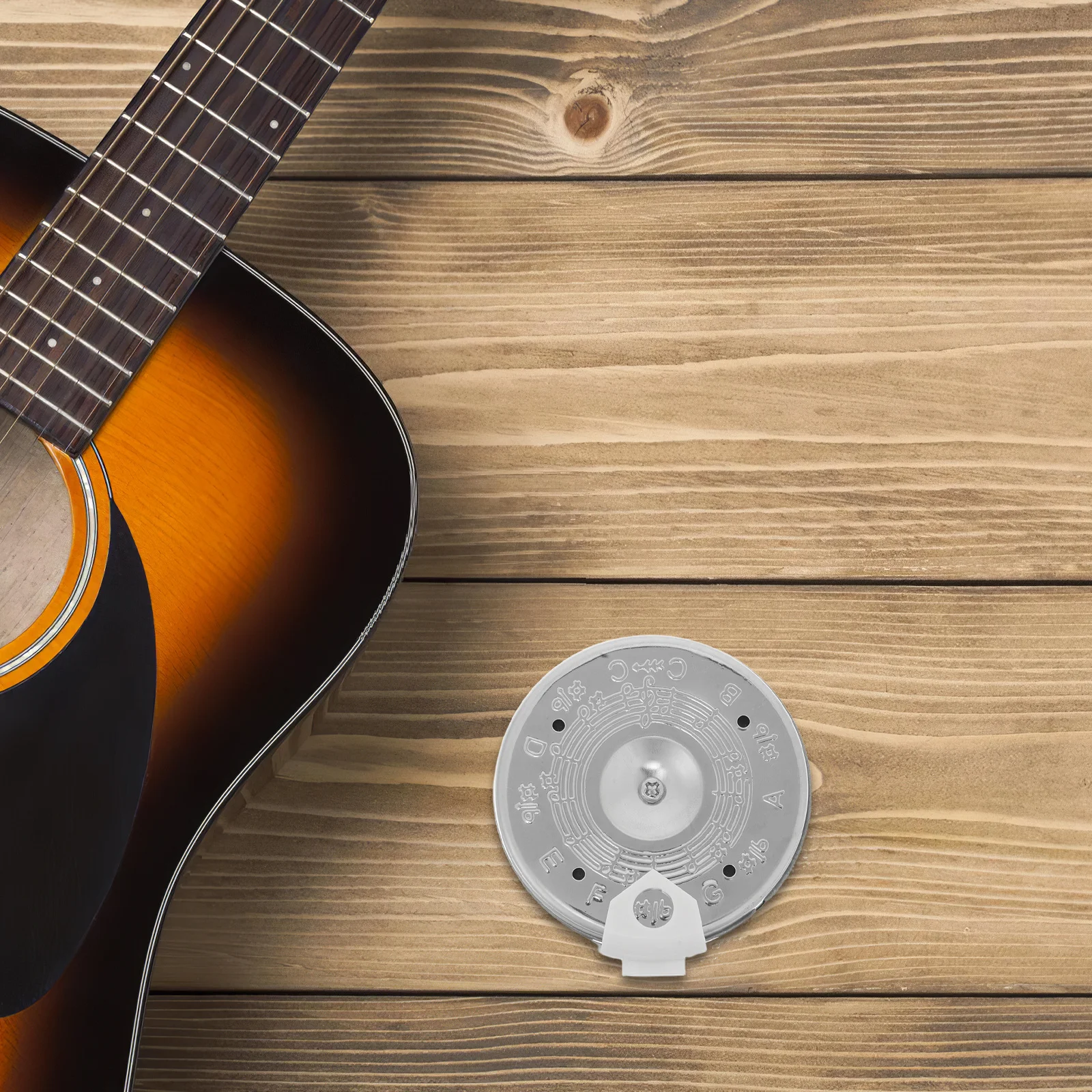 Pitch Pipe 13-Ton-Pitch-Tuner, empfindliches, kompaktes, tragbares Musikinstrument-Tuning-Werkzeug für Gitarre, Bass, Violine, Ukulele