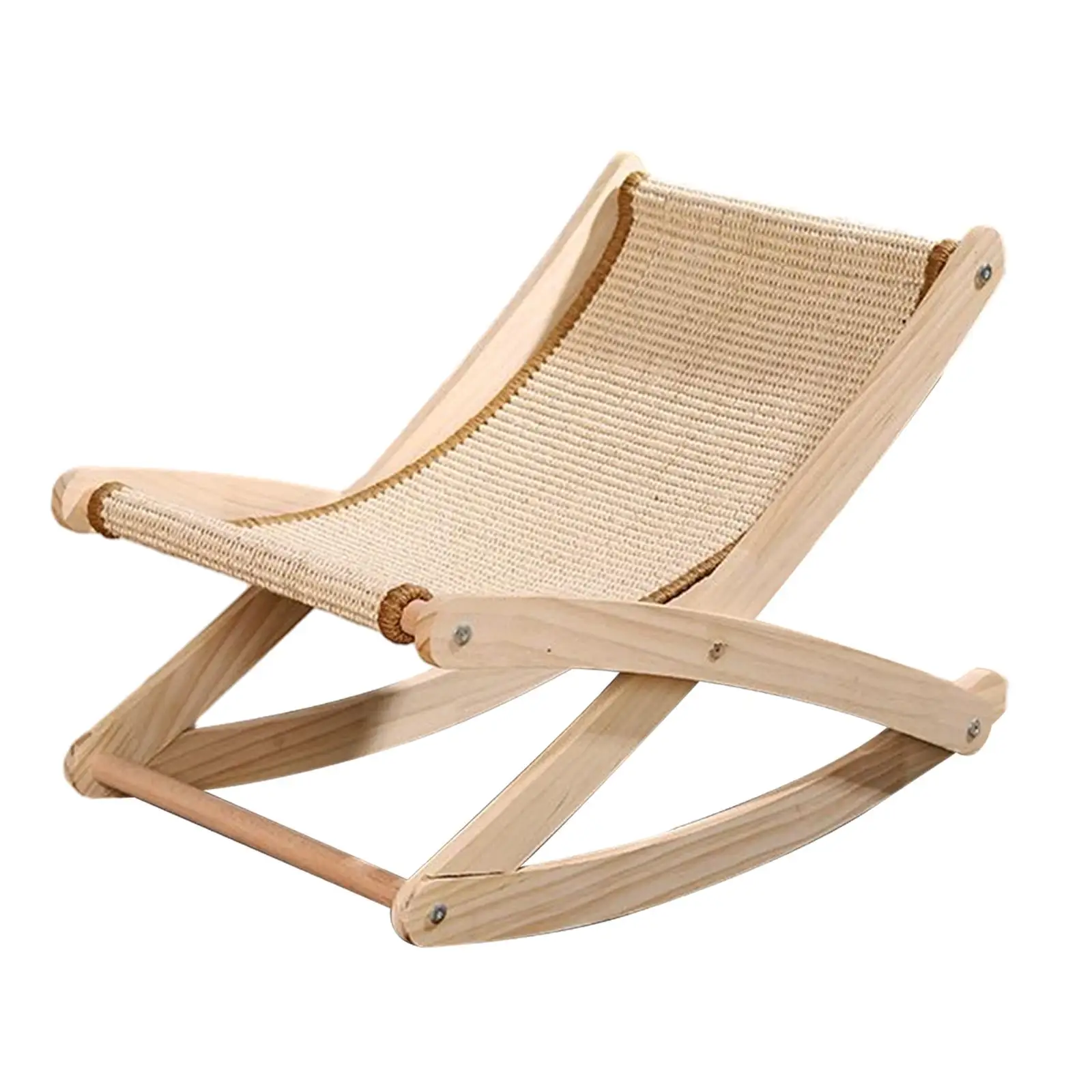 Cat Rocking Chair Cat Rocking Hammock Bed Portable Furniture Protector Cat Sleeping Chair for Puppy Small Dogs Indoor Cats