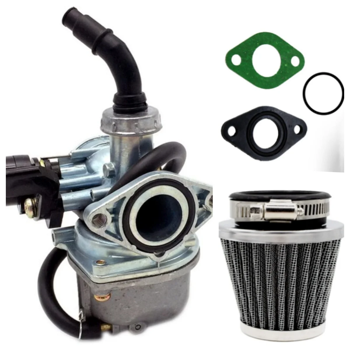 

PZ19 Hand Choke Carburetor with Air Filter and Gaskets