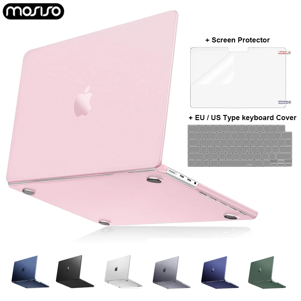 

New 2025 M4 Macbook Air 13 inch Case A3240 A3113 Air 15 A3241 A2941 Pro 13 14 16 Case A2338 A3185 A2779 A3186 A2991 Hard Shell