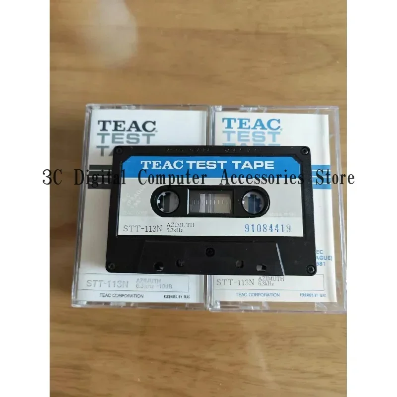 For TEAC TEST TAPE STT-113N 6.3kHz -10dB Azimuth Test Tape New Original