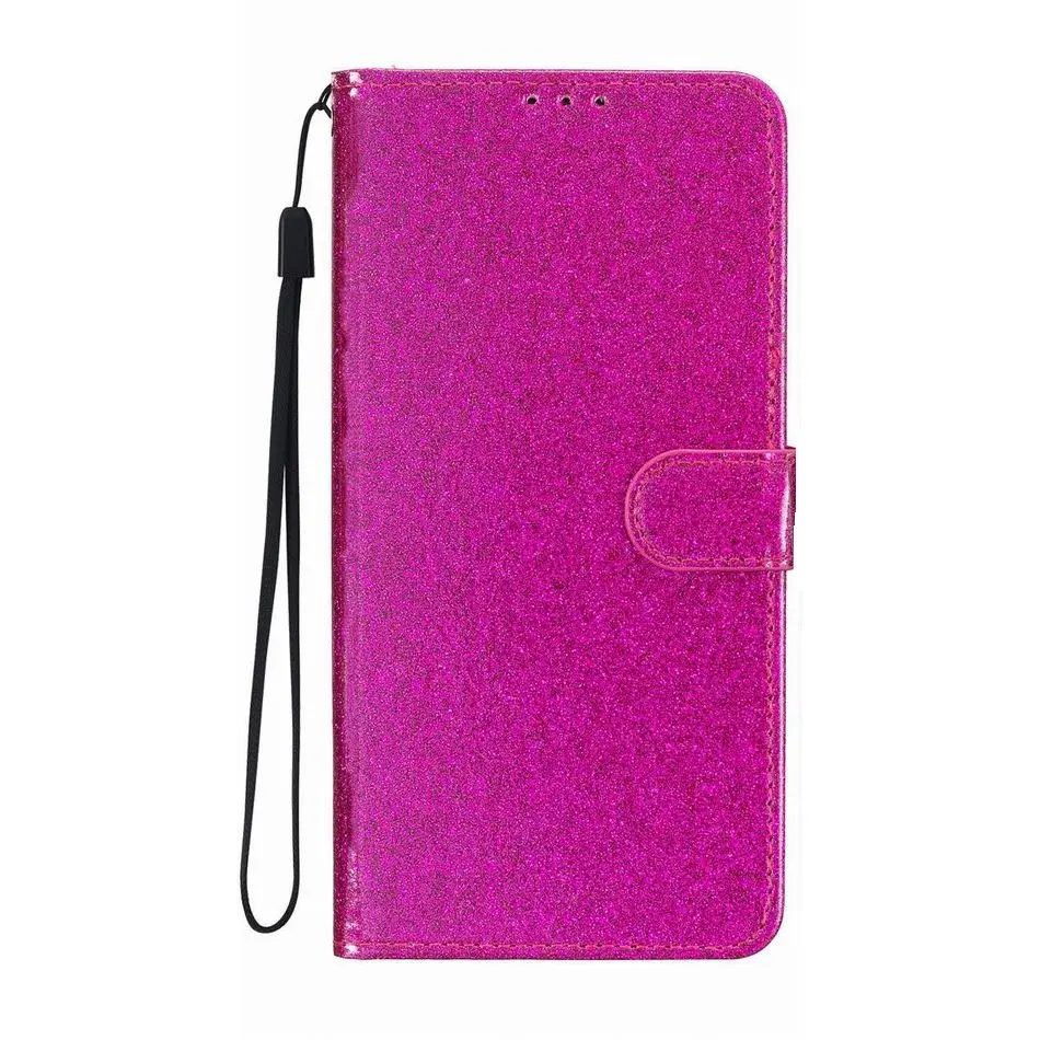 Leuke Glitter Case Voor Samsung Galaxy A73 A56 A55 A54 A53 A52S A36 A35 A34 A26 A25 A17 A16 A15 A14 A07 A06 A05S 5G Portemonnee Coque