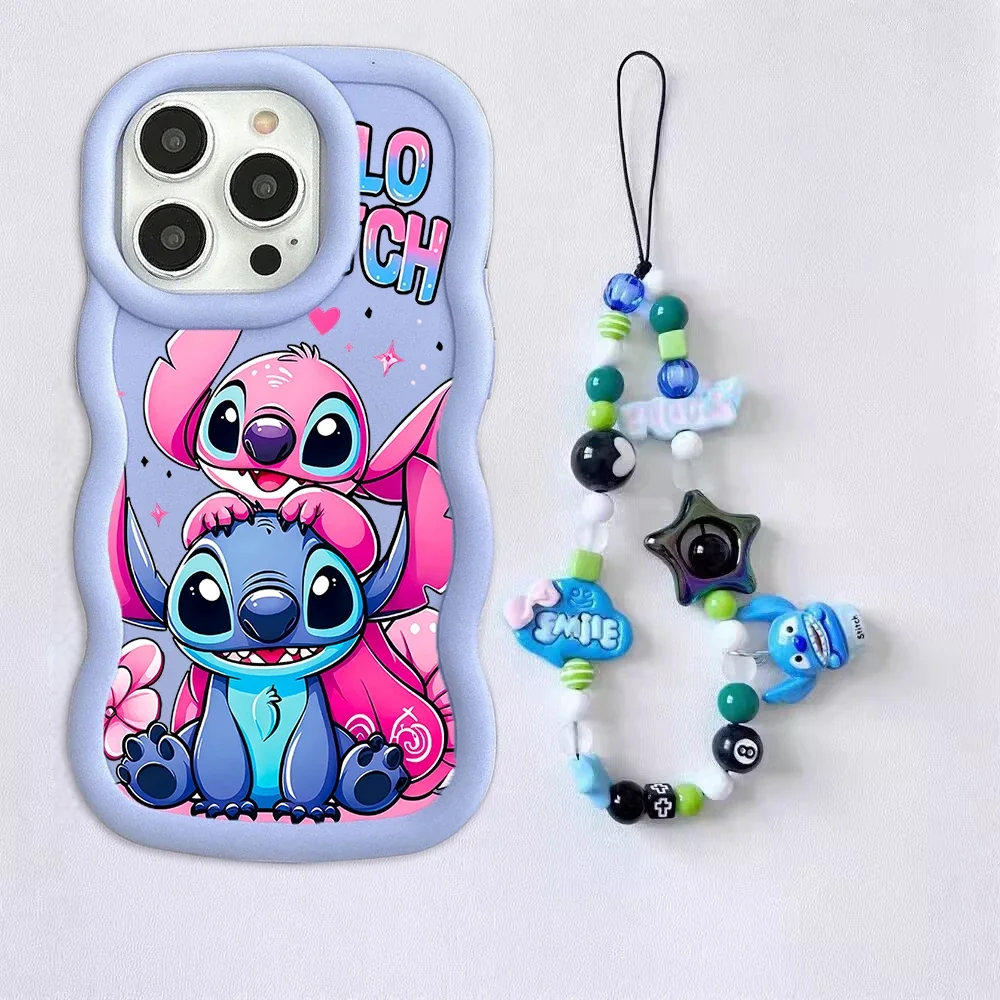 For Samsung Galaxy A06 A07 A17 A04 A13 A04e A15 A16 5G A50S A51 4G A20 A30 A50 A11 A12 A03 A05s A05 Stitch Case With Wrist Strap