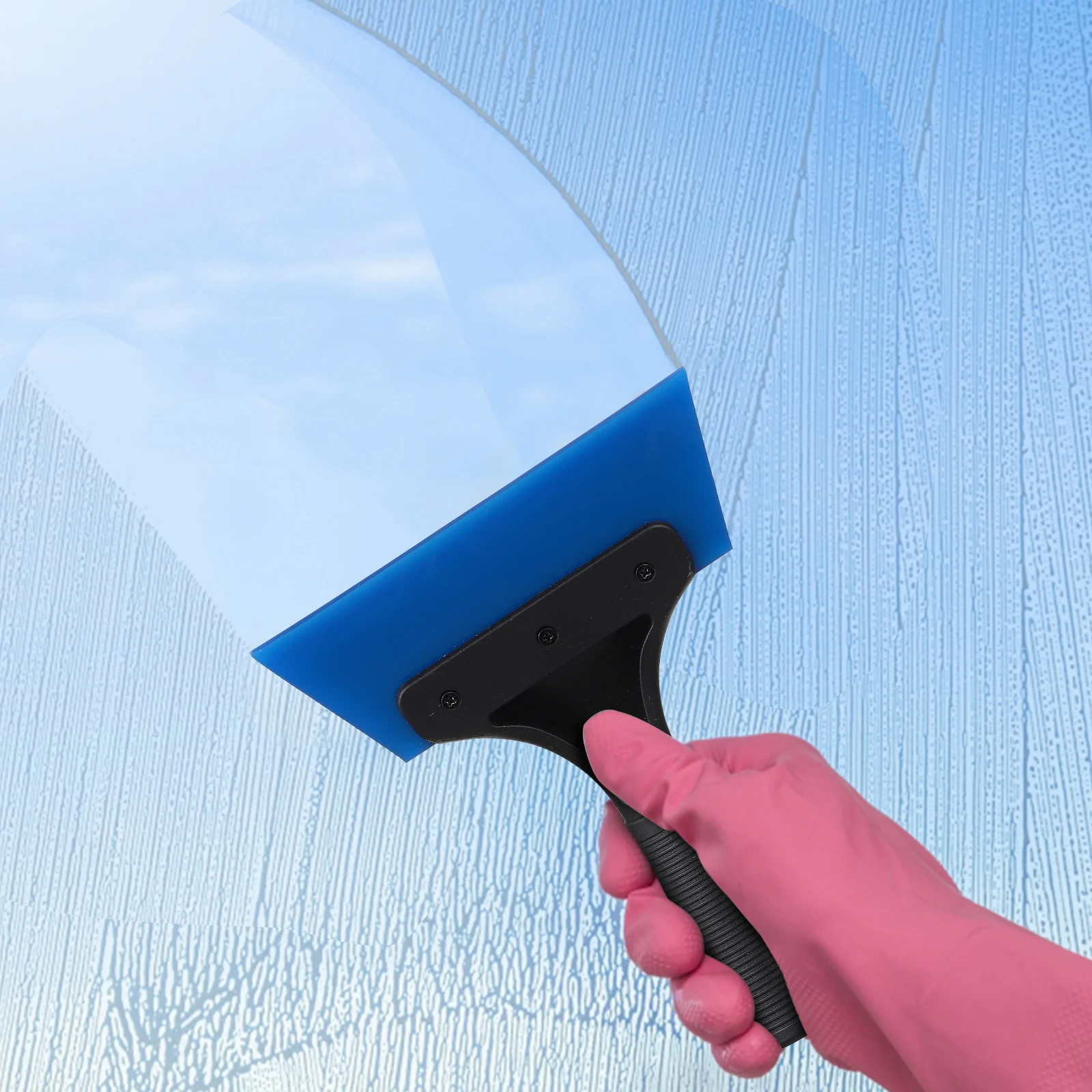 

2pcs Premium Tpu Auto Film Scraper Car Squeegee Window Tint Smoother Glass Cleaning Tool Durable Sturdy Efficient