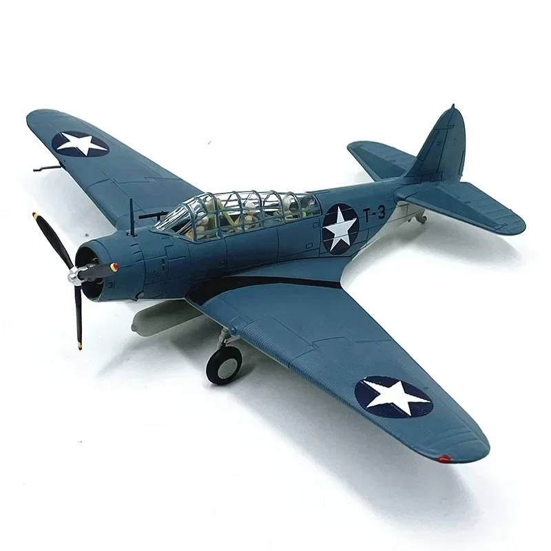 Diecast 1:72 Scale American TBD Torpedo Bombers Original Finished Alloy Airplane Model Simulation Static Collectible Toy Gift