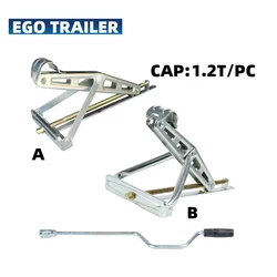 Heavy load Folding style Galvanized Corner steady Trailer stabilizer legs for caravan  and motorhome