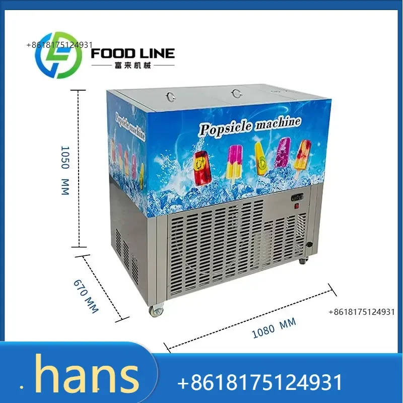 2026 Factory Direct Sales Customized Popsicle Machine Cost Effective Ice Pop Equipment For Startup Dessert Stores Local