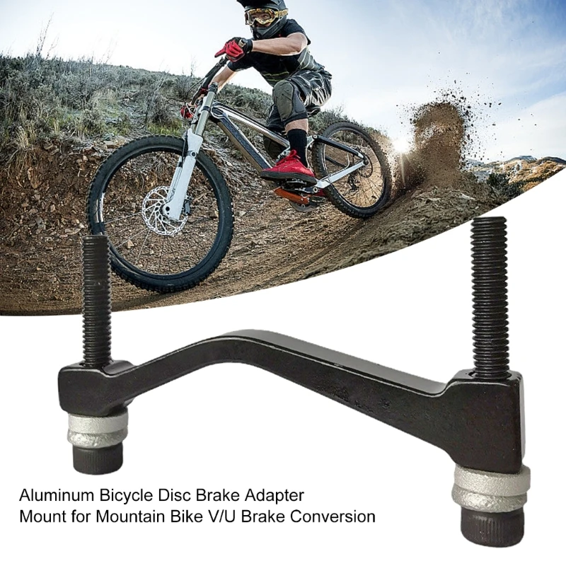 180 mm schijfremadapterconverter voor mountainbikes, fietsen, schijfremadapter, schijfremmontagebeugel, fietsen