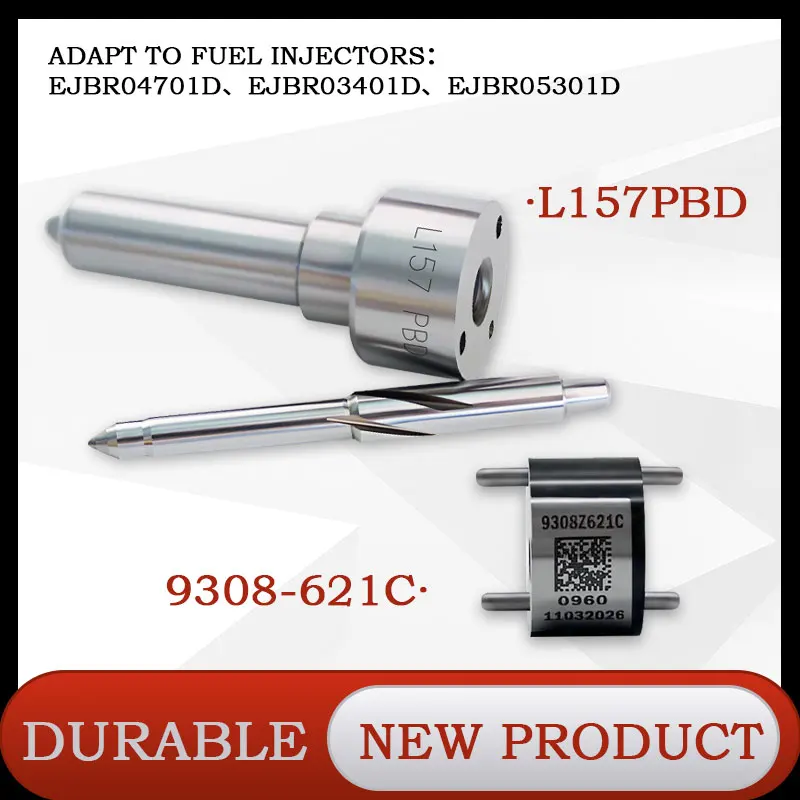 Nozzle L157PBD(L157PRD) Injector Valve 9308-621C Repair Kits (7135-650 ) Fits For EJBR04701D  EJBR03401D EJBR05301D LF3027
