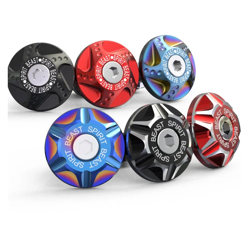 

2PCS Motorcycle Accessory Screw Cover Modification CB190 Personalized License Plate Screw M6 Cap M6*40MM Decorative Universal