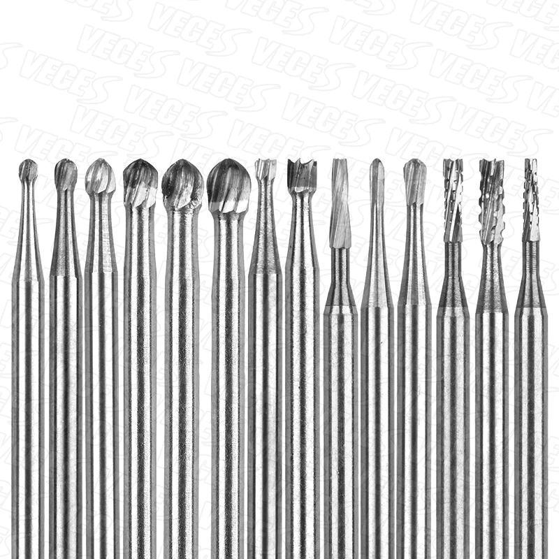 10pcs/pack Tungsten Carbide Bur FG Round Dental Burs Dentistry Drills Bits Dental Strawberries Cutter Dentist Tools